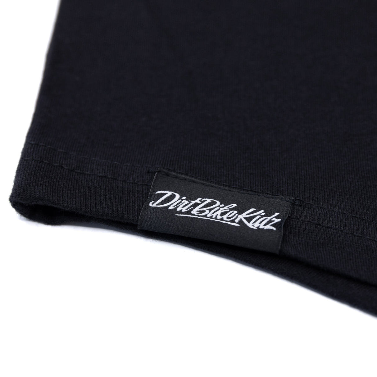 Beer premium tall tee, black sleeve cuff with DirtBikeKidz woven label