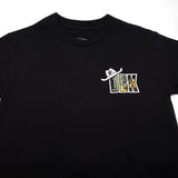 Black T-shirt with DBK chest logo graphic