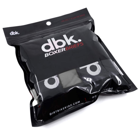 Schwarz verpacktes 2er-Set Boxer briefs, zwei Hosenbeutel mit Logo-Print