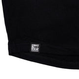 Black T-shirt with DIRT BIKE KIDZ label at hem