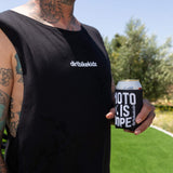 Black tank top with 'dirtbikekidz' chest logo