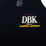 Black tank top with DBK Special 2012 center logo graphic