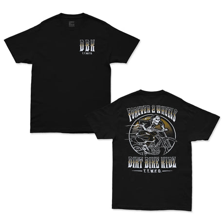 Ghost Rider Tee black T-shirt with small chest BRK logo