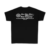 Youth premium T-shirt black with centered back "Dirt Bike Kidz" Moto Company logo.