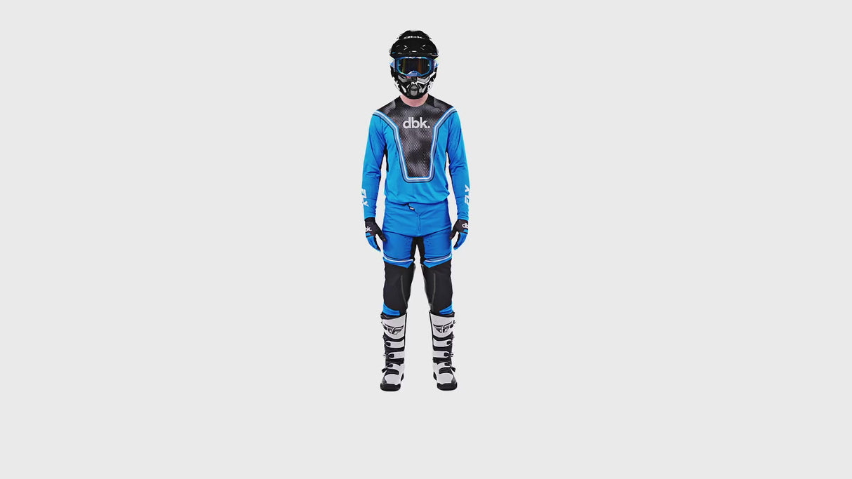 FLY x DBK - Pro Lite Gloves (Blue 2027)