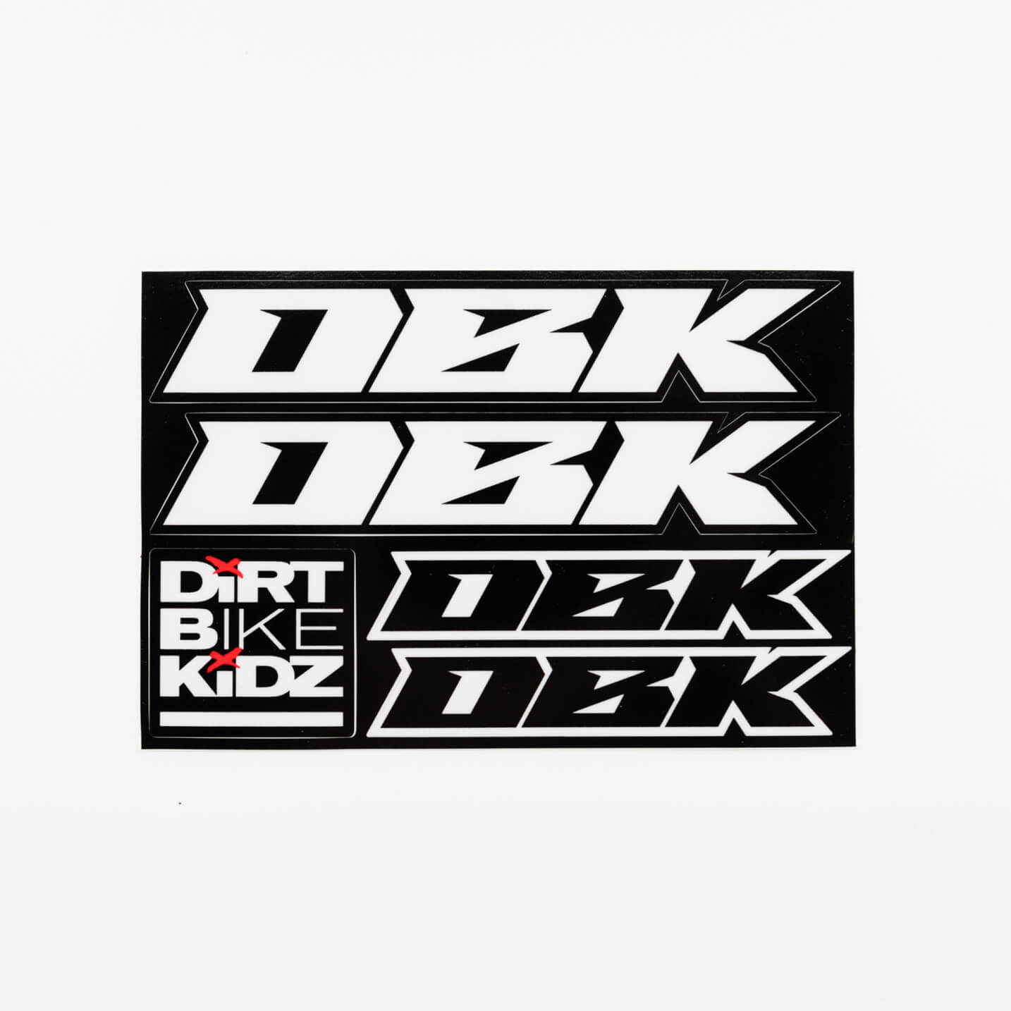 Racer Series | DBK Sticker Packs | Fast, Worldwide Shipping – Dirt