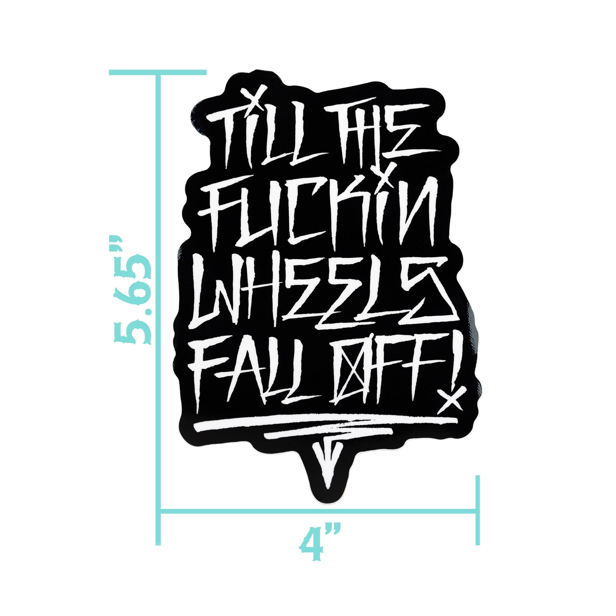 DBK Stickers - Till The Wheels Fall Off – Dirt Bike Kidz