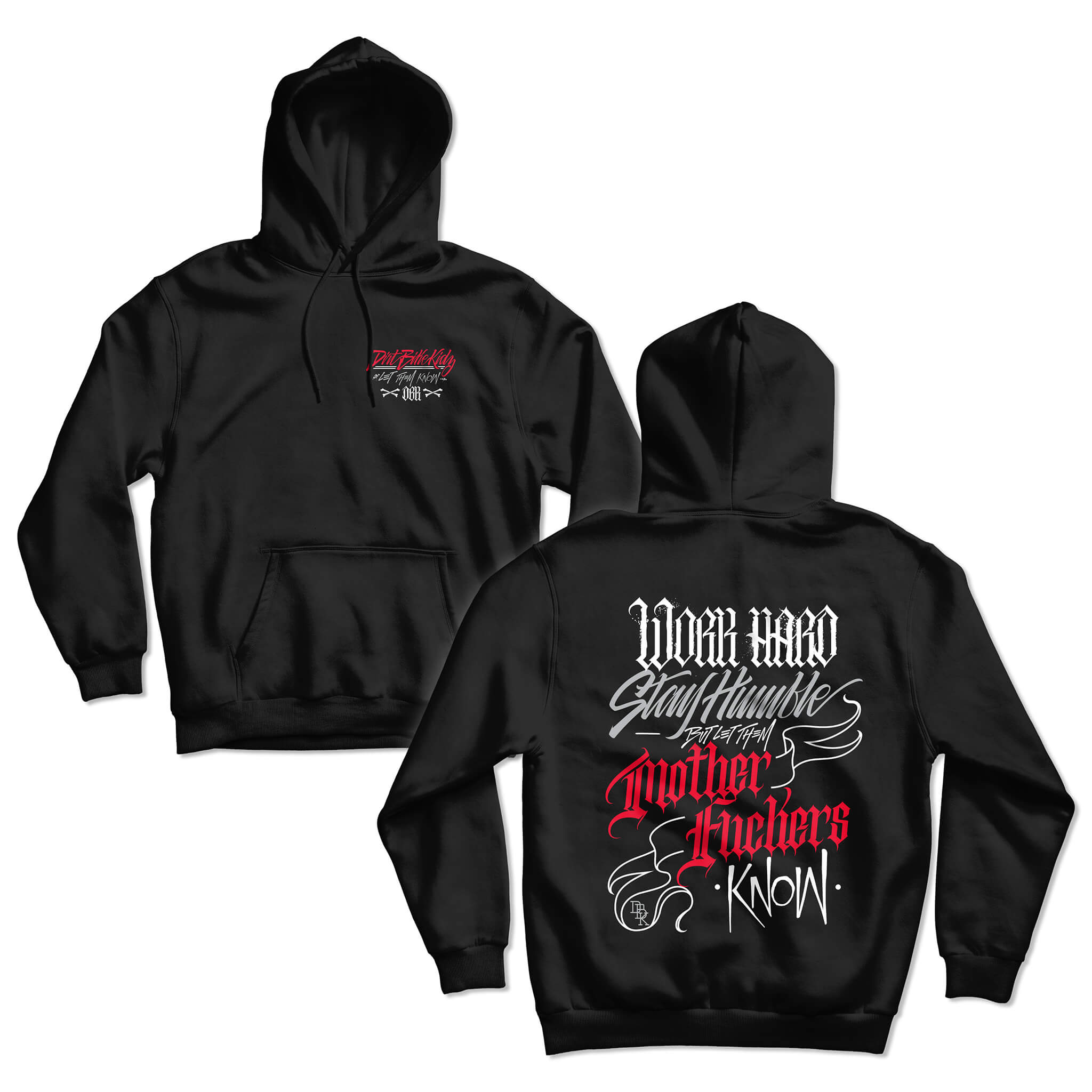 Stay Humble But Let Them Know | Heavyweight Hooded Sweatshirt