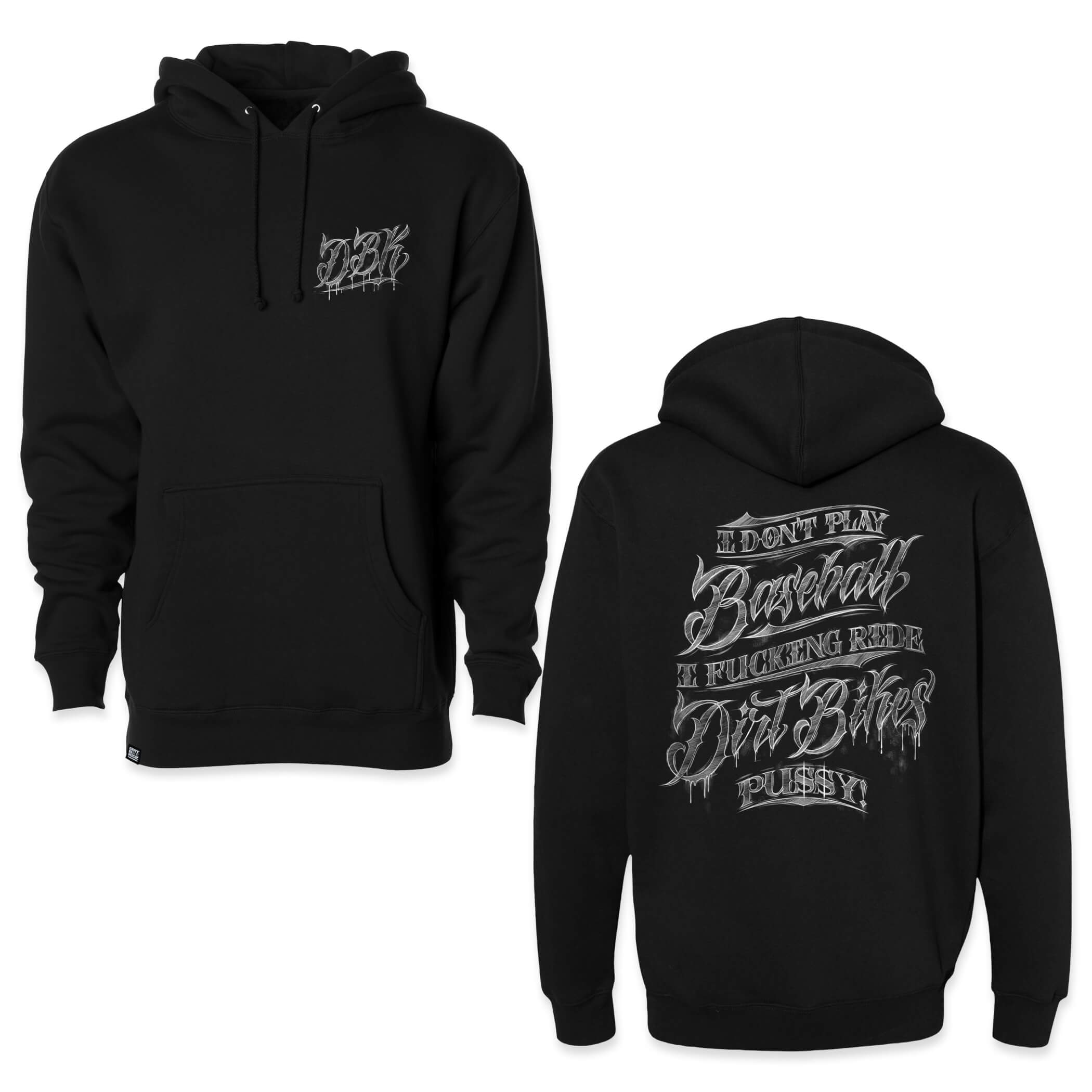LRB KICKIN' RIDDM CREW SWEAT BLK Lサイズ I Ride Dirt Bikes | DBK Heavyweight Hoodie | Fast, Worldwide